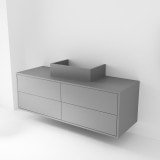 Onderkast voor opbouw waskom 30A