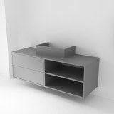 Onderkast voor opbouw waskom 30A