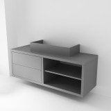 Onderkast voor opbouw waskom 30A