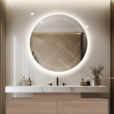 Ronde LED-spiegel Rayon 4