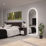 Ronde boogspiegel met verlichting F638L4B2 Ronde boogspiegel met verlichting F638L4B2