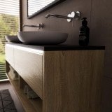 Verlichte badkamer onderkast 35A/LED