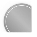 Verlichte ronde spiegel afgesneden - SATURN SK2