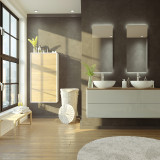 Wandspiegel badkamer - Mirka M56L2H