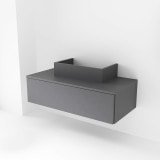 Wastafelonderkast met lade - Baltrum 01C