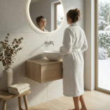 Wastafelonderkast met lade - Baltrum 01C