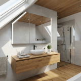 Spiegelkast voor schuine plafonds - Winglet