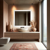 Badkamerspiegel met LED-verlichting - New York Badkamerspiegel met LED-verlichting - New York