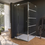 Maatwerk glazen douchecabine, deur aan de zijkant FORRADO 2/210