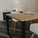Tafelblad acaciahout decor 19 mm, eettafel/tafelblad Tafelblad acaciahout decor 19 mm, eettafel/tafelblad