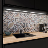 Keuken achterwand Gehard glas 6mm helder