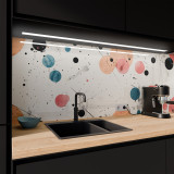 Keuken achterwand Gehard glas 6mm helder