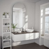 Spiegel afgerond ARCO staand Spiegel afgerond ARCO staand