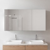Badspiegelschrank aus Aluminium - Weser Badspiegelschrank aus Aluminium - Weser