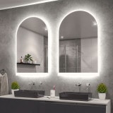 LED badkamerspiegel met ronde boog F642L4B