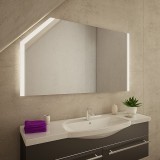 LED badkamerspiegel voor schuin dak - Akita