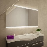 LED badkamerspiegel voor schuin dak - Mendoza