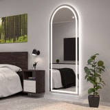 Verlichte spiegel met ronde boog F637L4B2 Verlichte spiegel met ronde boog F637L4B2
