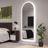 LED badkamerspiegel met ronde boog F642L4B