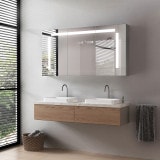 LED-spiegelkast voor de badkamer - Oker