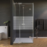 Glasdouchecabine geëtst, deur aan de zijkant FORRADO 5/210