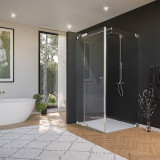 Glas douchecabine deur zijdelings DESIGN 3/210