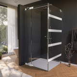 Maatwerk douchecabine glazen deur zijpaneel FORRADO 4/210