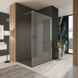 Glazen scheidingswand douche met kleurendruk FRAME CUBUS Glazen scheidingswand douche met kleurendruk FRAME CUBUS