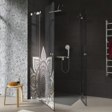 Glazen douchecabine hoekinstap MANDALA 209