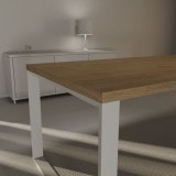 Tafelblad op maat gemaakt eiken decor 38 mm Tafelblad op maat gemaakt eiken decor 38 mm
