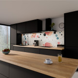 Keuken achterwand Gehard glas 6mm helder