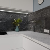 Keuken achterwand Gehard glas 6mm helder