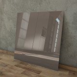 Gelakt glas - Bruin / Medium Bruin - REF 7013, 6mm