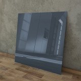 Gelakt glas - Grijs / Antraciet - REF 7016, 6mm