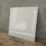 Gelakt glas - Grijs Metaalglans - REF 9007, 6mm