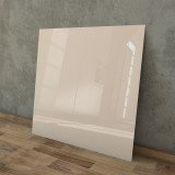 Gelakt glas - Licht beige - REF 1015, 6mm