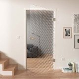 Kamerdeur glas laser ontwerp DOT 2