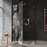 Douchecabine glazen hoekinstap DESIGN 4/209