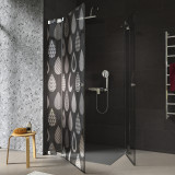 Douchecabine glazen hoekinstap DRUPPEL 2/209