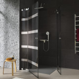 Maatwerk douchecabine glazen hoekinstap FORRADO 4/209