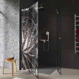 Douchecabine glazen hoekinstap WINDROZE 209