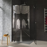 Douchecabine glazen hoekinstap BROOKLYN BRIDGE 209