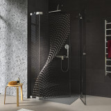 Douchecabine glazen hoekinstap DOT 8/209