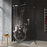 Douchecabine glazen hoekinstap GITAAR 209