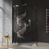 Douchecabine glazen hoekinstap WATER 3/209