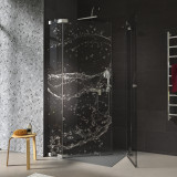 Douchecabine glazen hoekinstap WATER 4/209