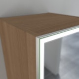 LED hoge kast op maat met spiegel BHS013L4 LED hoge kast op maat met spiegel BHS013L4
