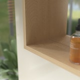 LED-spiegel met lijst - Madera 1