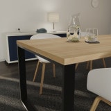 Tafelblad op maat Acaciahout decor 38 mm Tafelblad op maat Acaciahout decor 38 mm