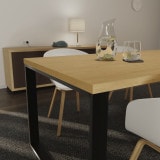 Tafelblad op maat gemaakt esdoornhout decor 38 mm Tafelblad op maat gemaakt esdoornhout decor 38 mm